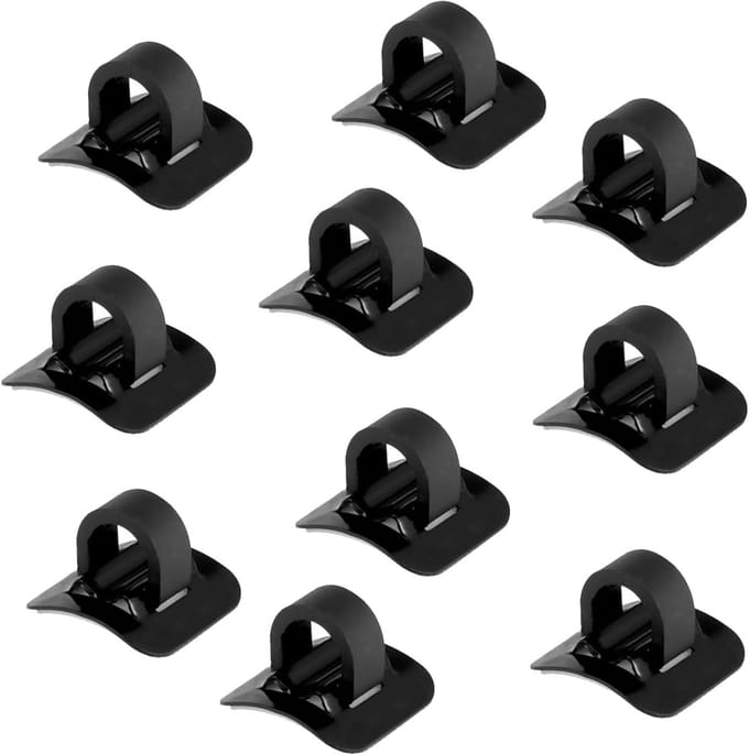 SolidKeus - Set van 10 Fietscabine Kabel Clips