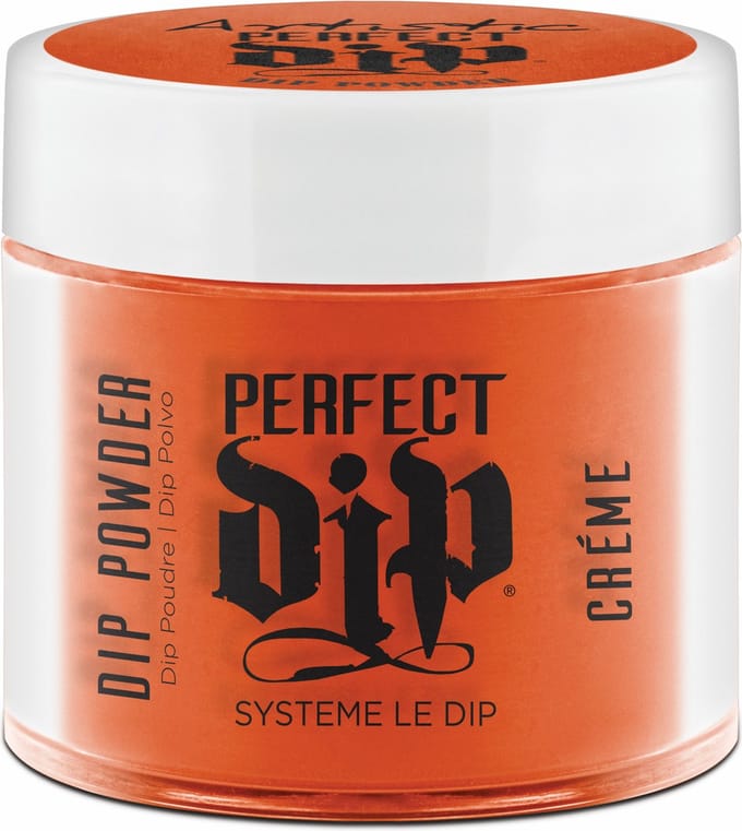 Artistic Nail Design Perfect Dip Poeder ' Strike A Chord ' ( Helder Oranje Crème )