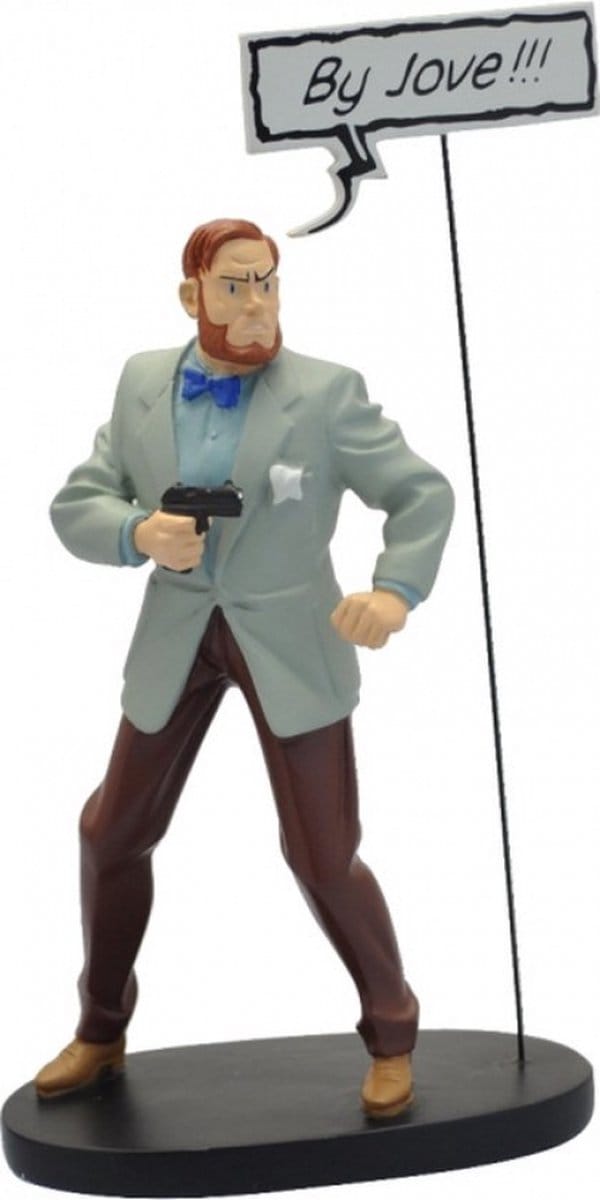 Blake and Mortimer: Comics Speech Collection - Mortimer Statue
