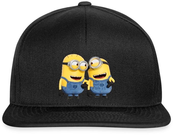 Minions Phil En Stuart Grappig Snapback cap