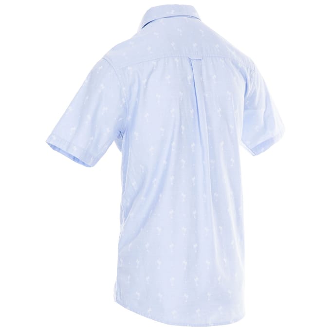 Trespass Heren Slapton Palm Shirt (Lichtblauw)