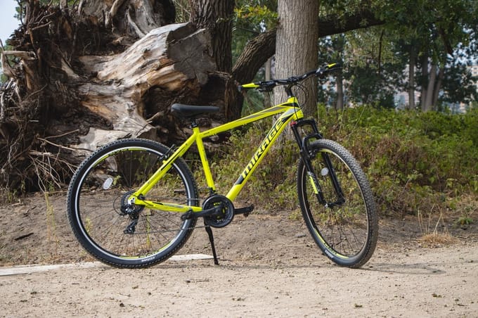 Umit Mirage Mountainbike 29 inch 50cm V-Brakes 21v Lime
