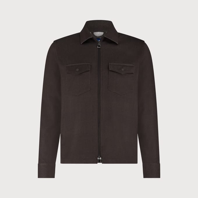 Overshirt Blue industry bruin