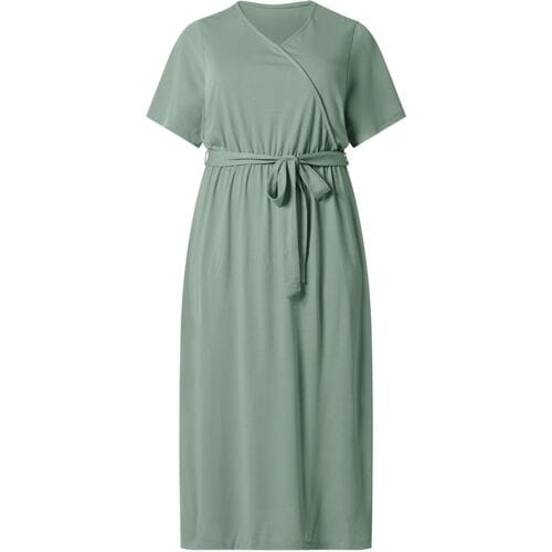 ESMARA Dames maxi-jurk - Plus size (Groen, XXL (52/54))