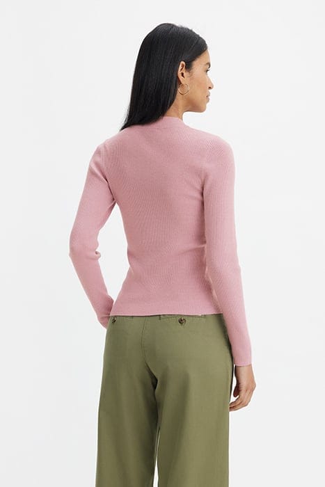 Levi's Rib Sweater Pink size L | Sweaters Outlet | Women | Pink