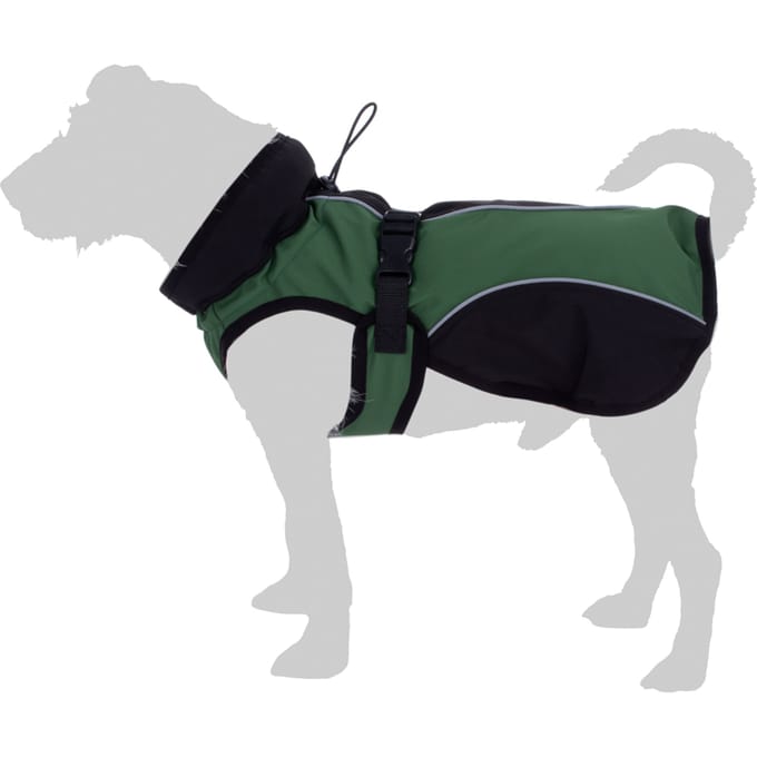 45cm ruglengte Hondenjas Softshell Waterafstotend