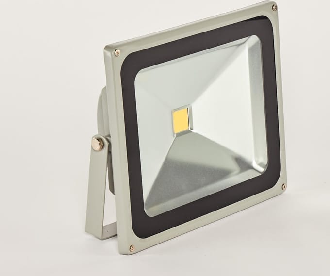 Krachtige Bouwlamp-Led verlichting-50W 4000K-zilveren behuizing