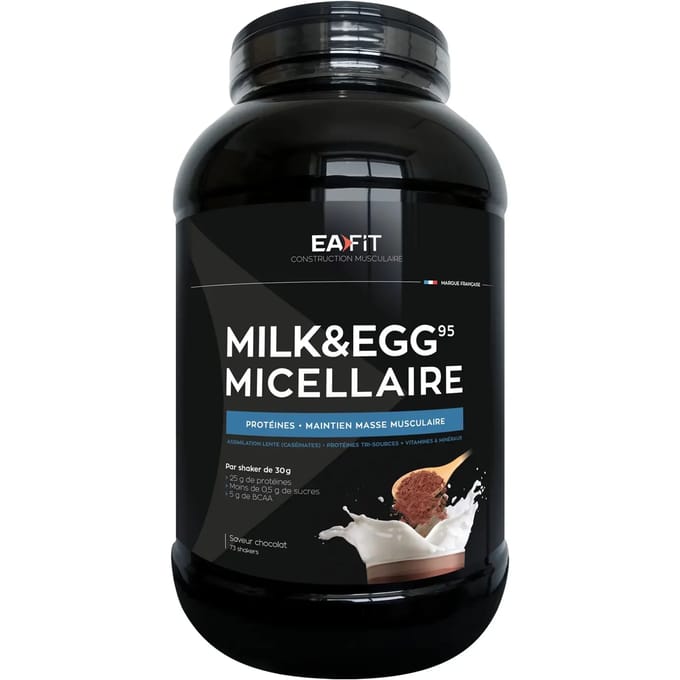 Milk & Egg 95 Micellaire chocolade EA Fit 2,2kg