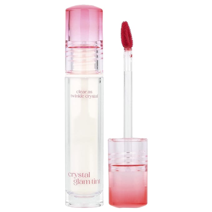Clio Crystal Glam Tint, 01 Vintage Apple, 3,4g (0,11 oz) white