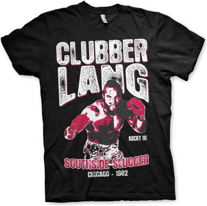 Rocky Heren Tshirt -S- Clubber Lang Zwart