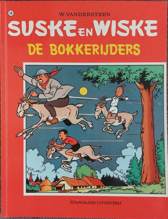 SUSKE EN WISKE 136 DE BOKKERIJDERS