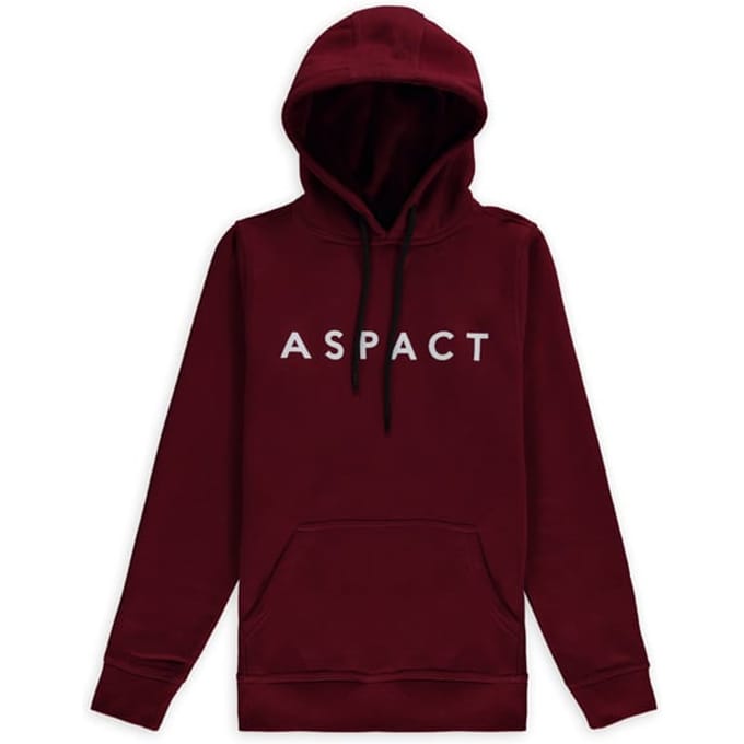 Aspact Cannes Hoodie Rhubarb Größe: XXL | Kaputzenpullis Outlet | Unisex
