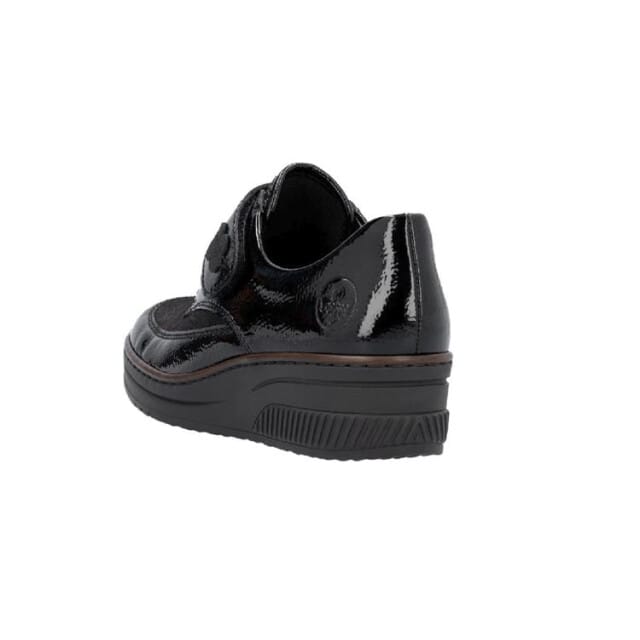 Rieker Instappers - Dames - Zwart - Maat:38