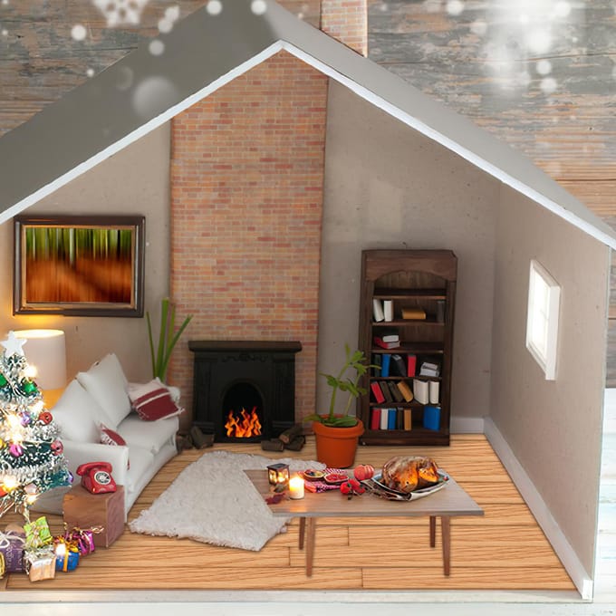 40 STUKS Poppenhuis Vloer Miniatuur Simulatie Houten Vloer Mini Vloerplanken Vloertegels 1:12 Poppenhuis Meubels Decor white