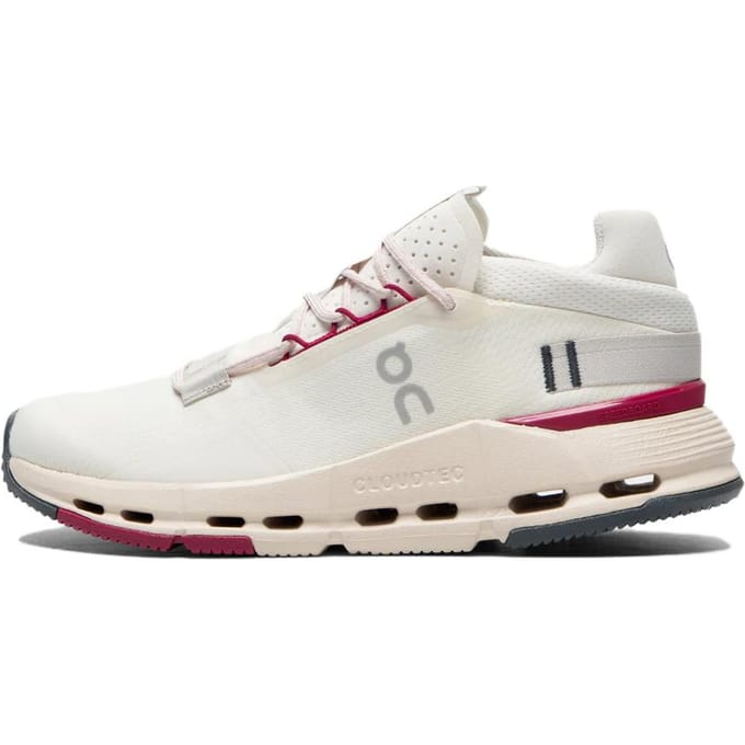 ON Cloudnova 2 Ivoor Grenadine Dames Sneakers Crème 3WE30224038 37.5 white