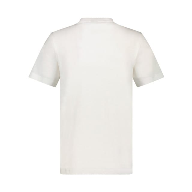 Lerros - T-shirt - Mannen - M - 103 BROKEN WHITE - Katoen - 2463070