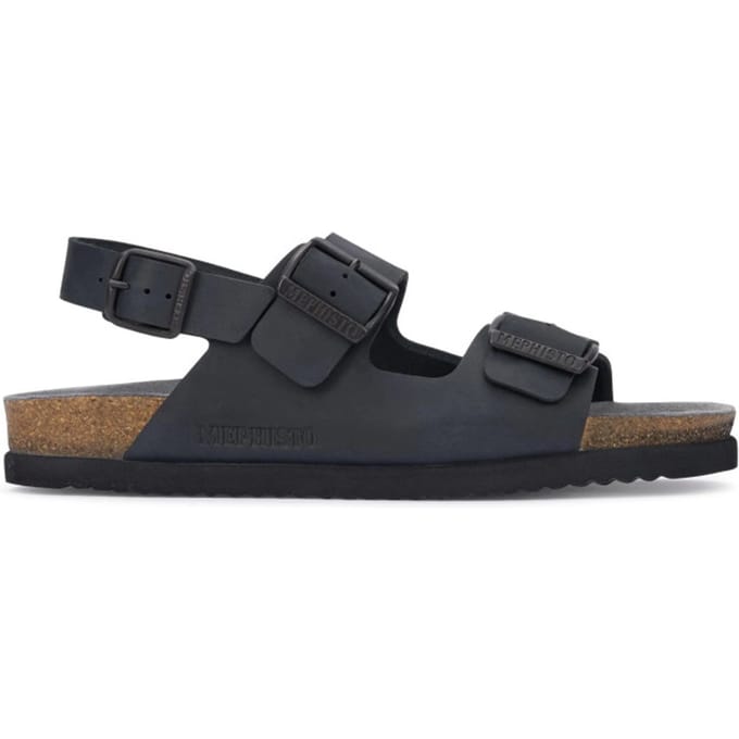Mephisto Nardo - heren sandaal - zwart - maat 46 (EU) 11.5 (UK)