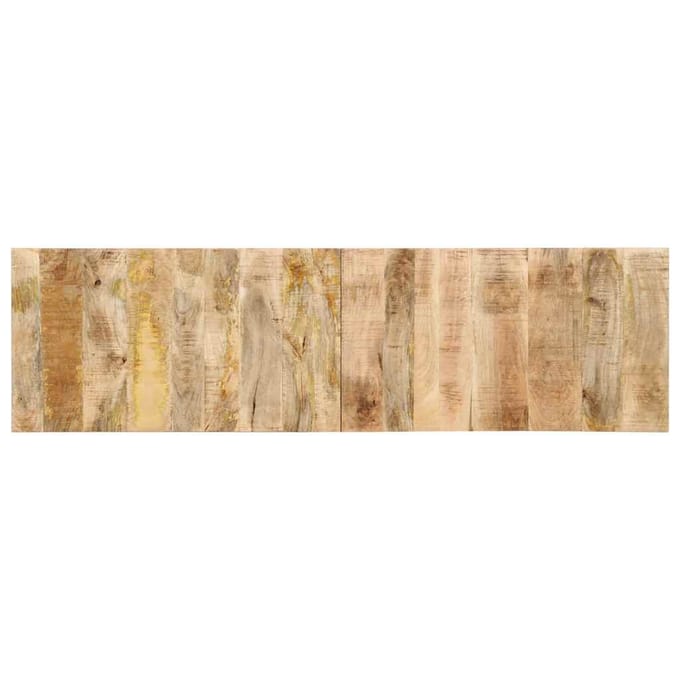 vidaXL - Hoofdbord - 180 - cm - massief - ruw - mangohout