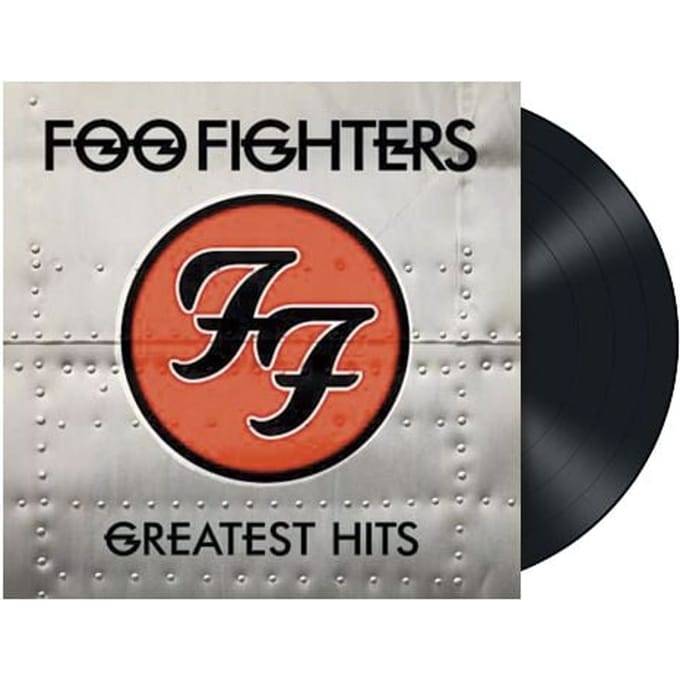 Foo Fighters LP - Greatest hits - voor Geen - zwart
