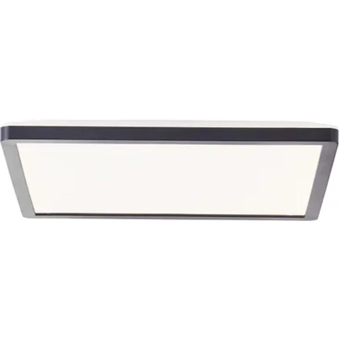 Brilliant Sorell Plafondlamp Led 18w Vierkant 30 X 30cm Zwart/wit