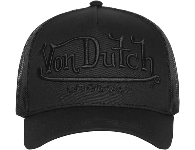 Von Dutch Baseball Pet Zwart