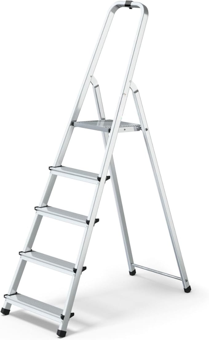 CLGP® Huishoudtrap - Keukentrap - Huishoudladder
