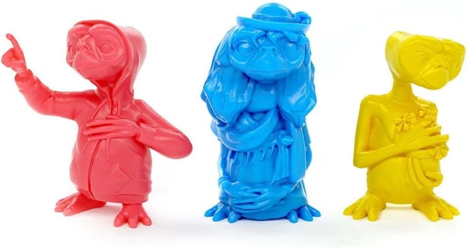 E.T. the Extra-Terrestrial: E.T. 1982 Colour Mini Figure Collector Set