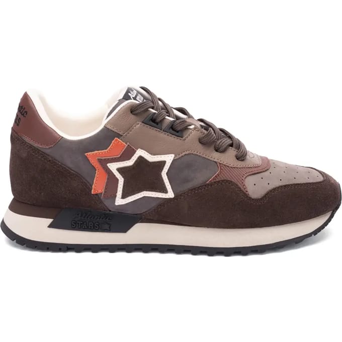 Lederen en suède sneakers Atlantic Stars Draco