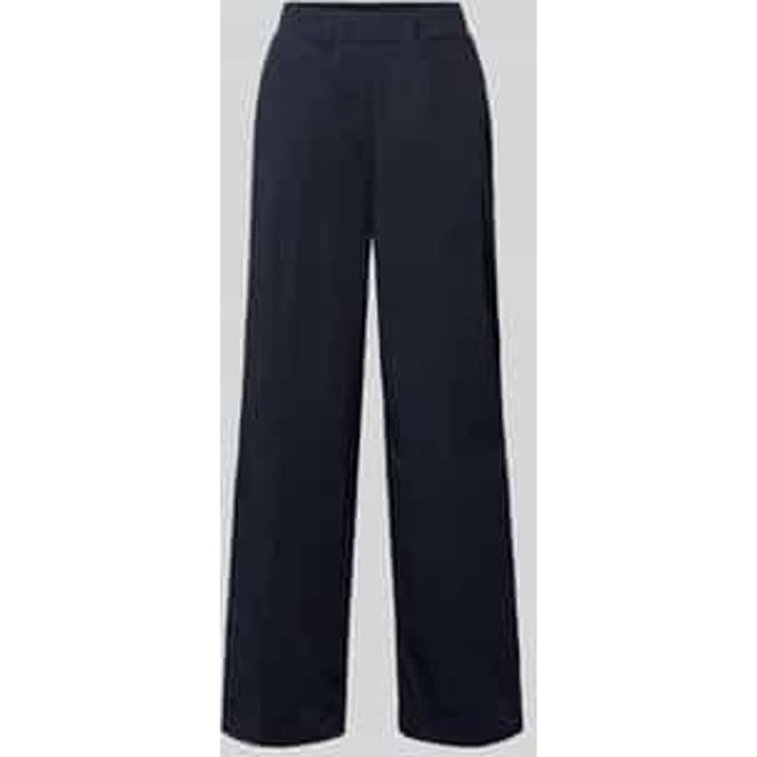 Stoffen broek met Franse steekzakken model 'Mucia Base'