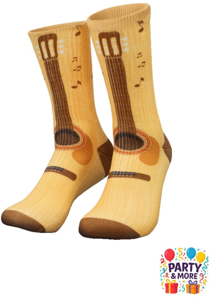 Silly socks – Guitar - happy socks – funny socks – sokken – grappig