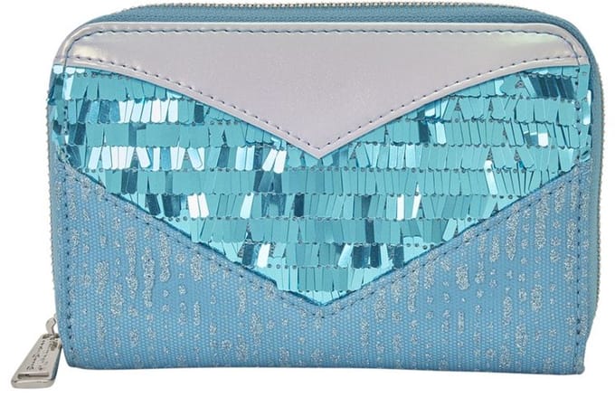 Disney Loungefly Wallet Frozen Elsa Glitter