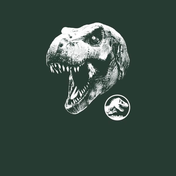 Jurassic Park T Rex Women's T-Shirt - Green - S