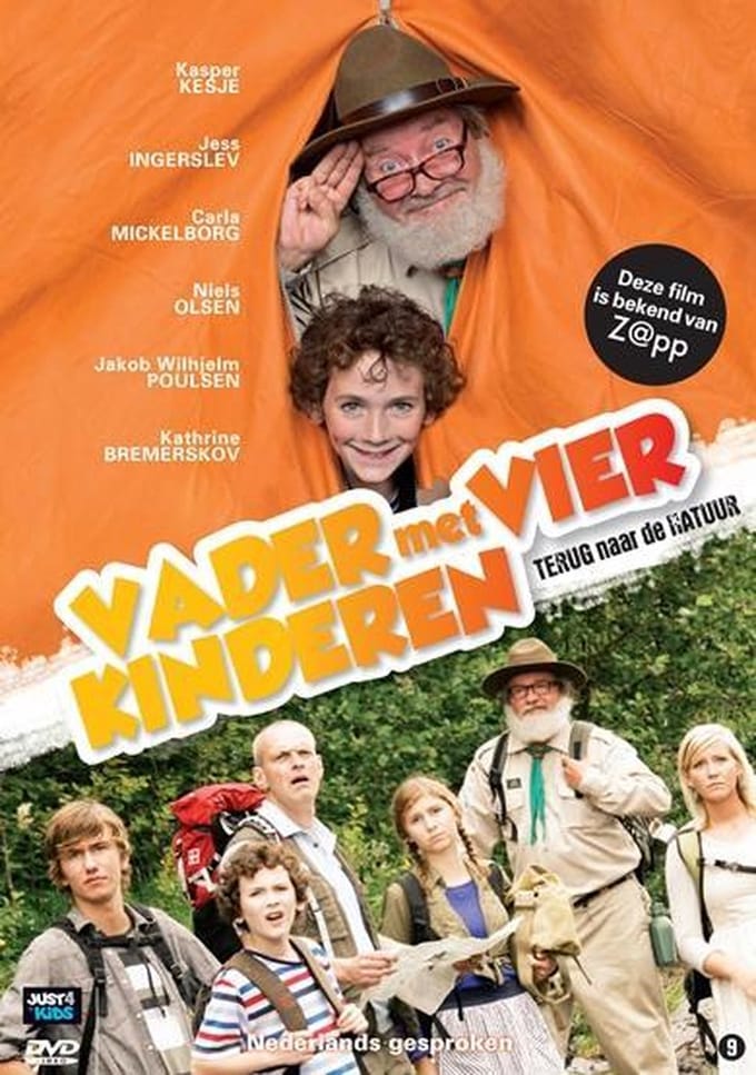 Vader Met Vier Kinderen - Terug Naar De Natuur
