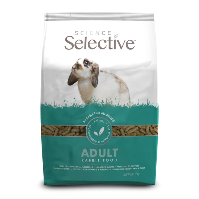 Sparpaket: 2x1,5kg Science Selective Kaninchenfutter