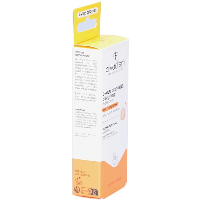 Alvadiem Harde, Dikke, Ongestructureerde Nagels Kerato-Smoothing Care 10 ml