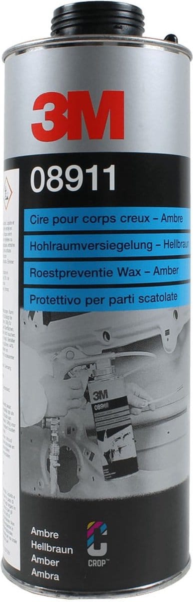 3M 08911 Beschermingswas in Onderschroefbus - Amber