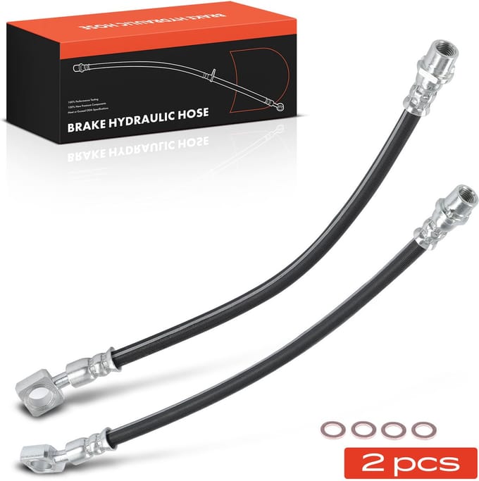 Frankberg 2x remslang achter links/rechts voor Saab 9-3 2002-2015