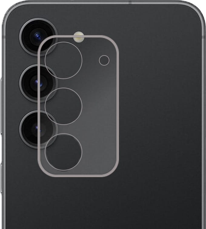 Camera Lens Protector - Geschikt voor Samsung Galaxy S23 Plus - Extra Sterk - Camera Screenprotector - Beschermglas - Gehard Glas - Tempered Glass - Screen Protector