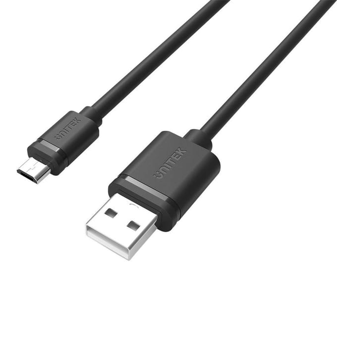 Unitek Micro Usb Naar Usb 2.0 Kabel 1M Voor Telefoons, Tabletten En Smartwatches