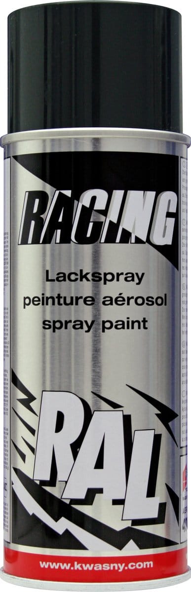 Spuitbus Zwart glans RAL 9005 Racing 400ml