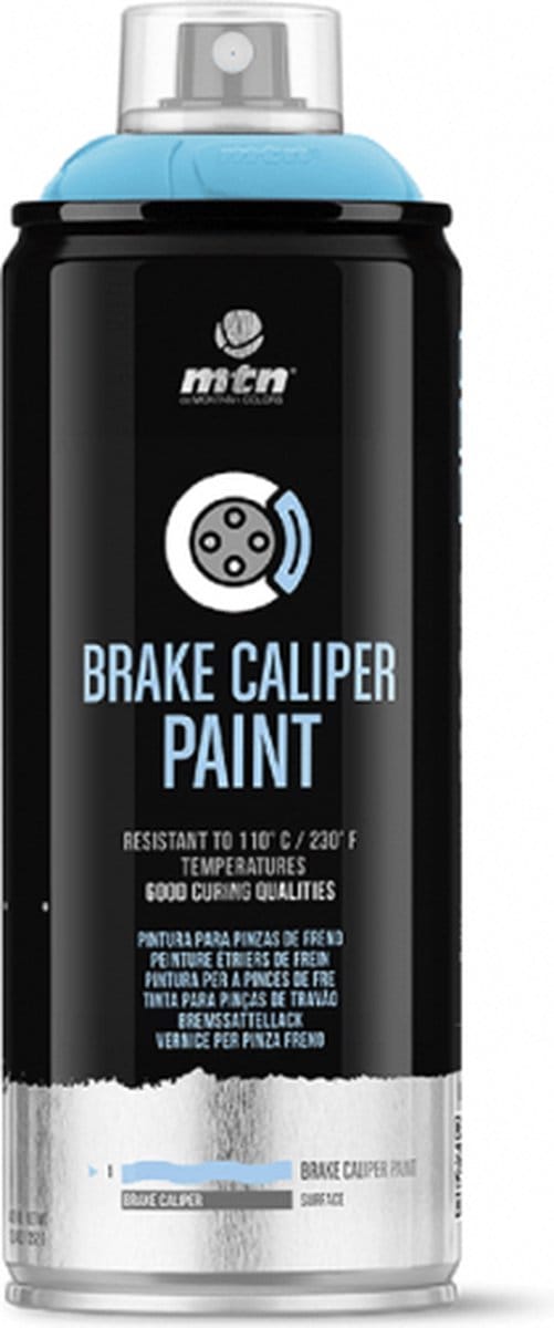 MTN WEPRO BRAKE CALIPER PAINT METALLIC BLUE 400ml