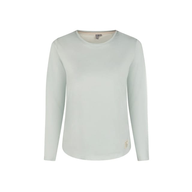By Louise Dames Pyjama Set Lang Katoen Mintgroen - Maat M