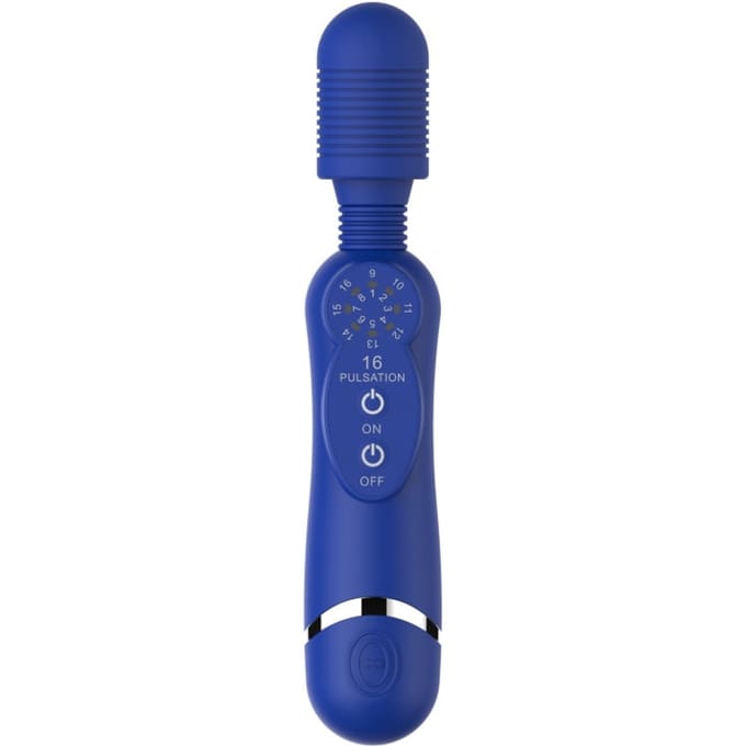 Siliconen Massage Wand Vibrator Flexibel - Blauw