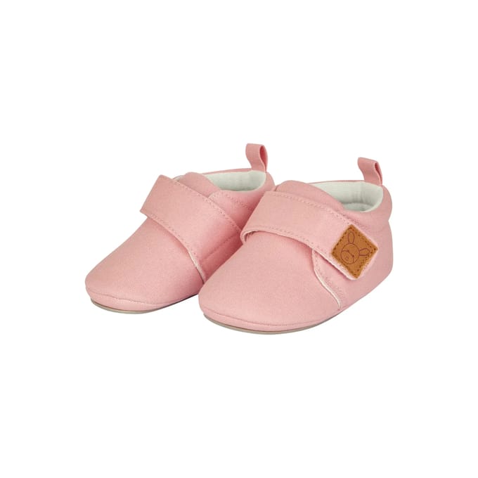 Canvas pantoffels met klittenbandsluiting voor babymeisjes Sterntaler