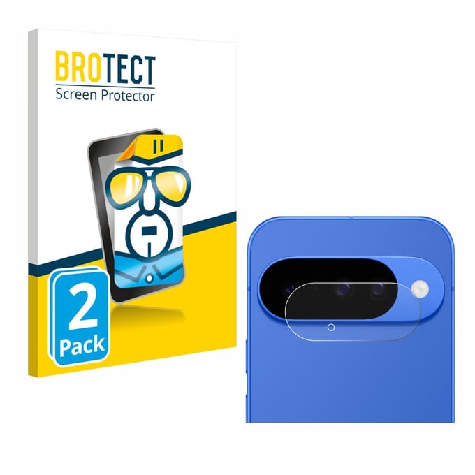 BROTECT - Screenprotector voor Google Pixel 10 (ALLEEN Camera Lens) - Folie Beschermfolie transparant 2 Stuks
