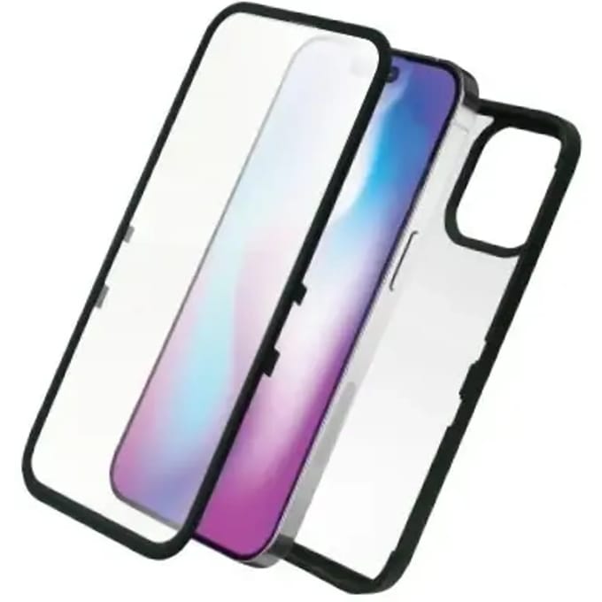 360 smartphonehoesje van gehard glas Tiger Glass Plus iPhone 14 Pro
