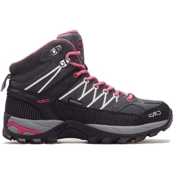 Cmp Wandelschoenen Rigel Mid Dames Suède Grijs/roze Maat 37