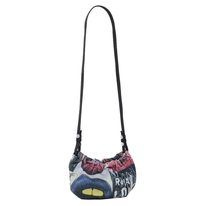 Desigual schoudertas Mone Shoulder Bag Estate Blue kleurrijke