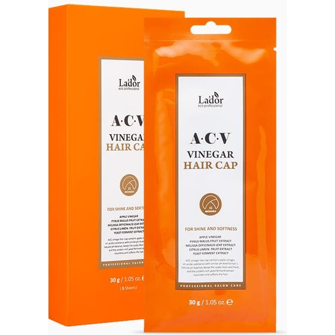 Lador ACV Azijn Haarkap / Hoofdhuid Kalm, Haar Glad orange