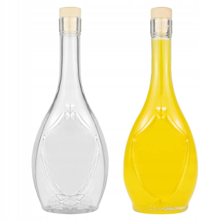 Bimberek Irys Serie - Drinkfles - 500ml - Transparant - Kwaliteit Glas